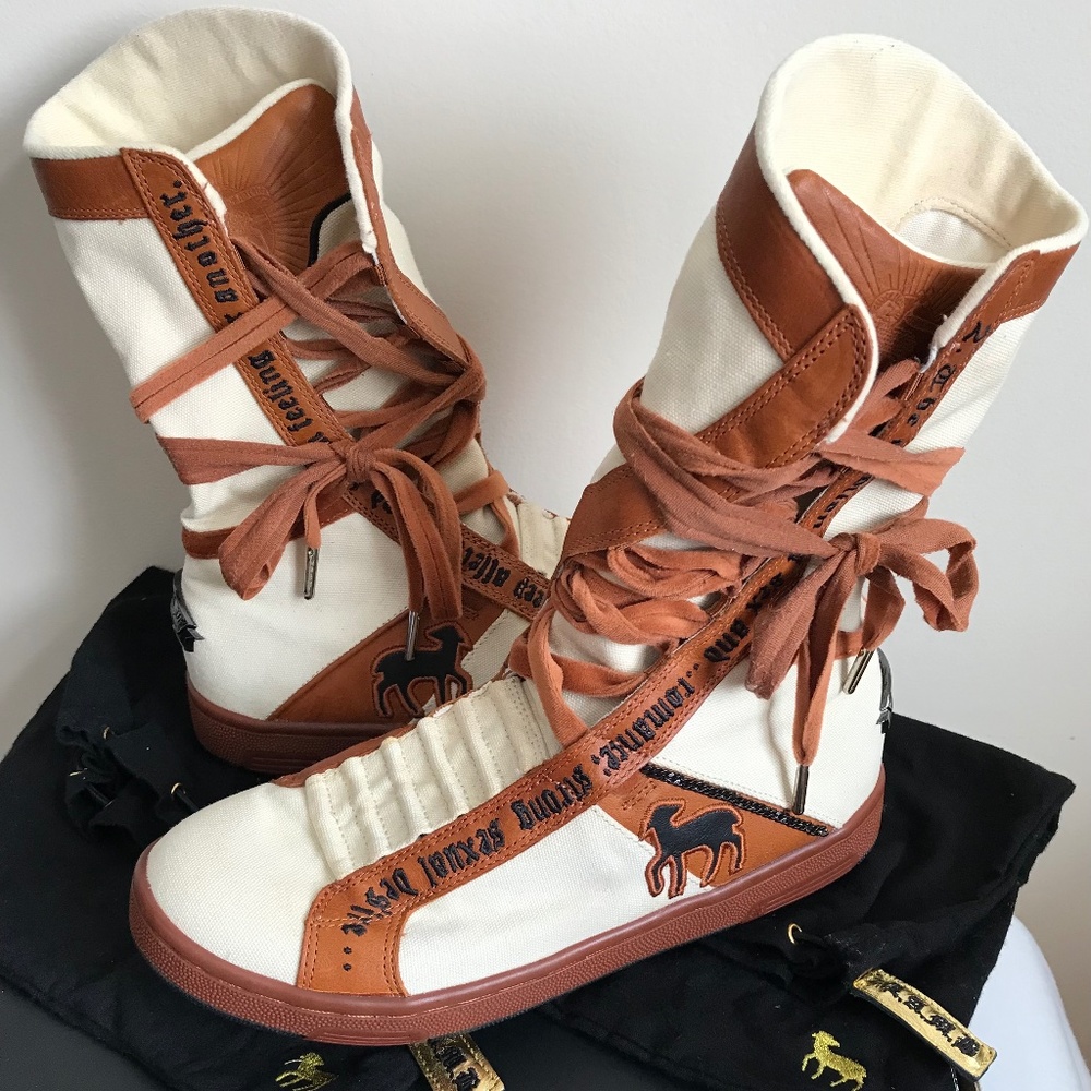 L.A.M.B. Love Tex Boots Gwen Stefani size 10